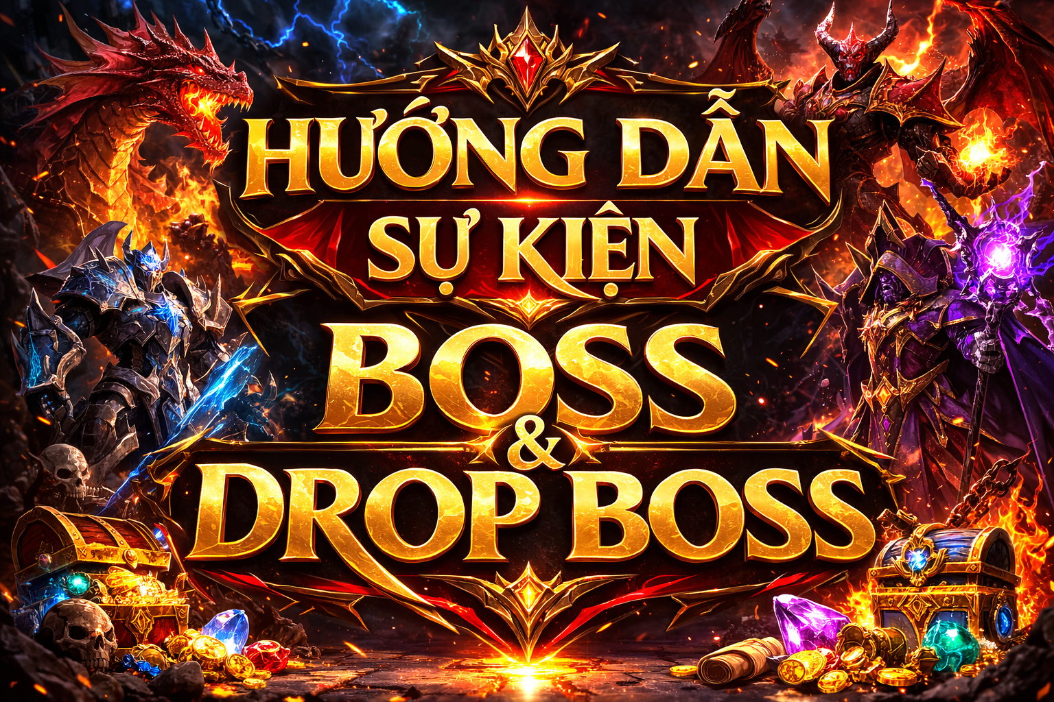 HƯỚNG DẪN SỰ KIỆN BOSS & DROP BOSS